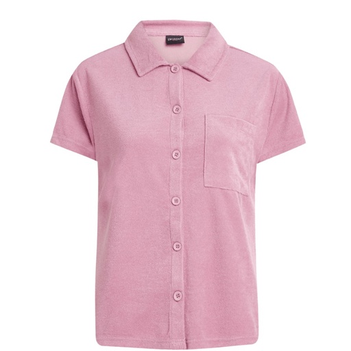 PRO WMN PRTRYUKU POLO DUSKY ROSE
