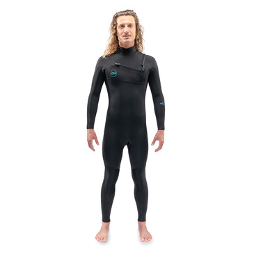 MEN'S MISSION CHEST ZIP FULL SUIT 3/2MM BLK