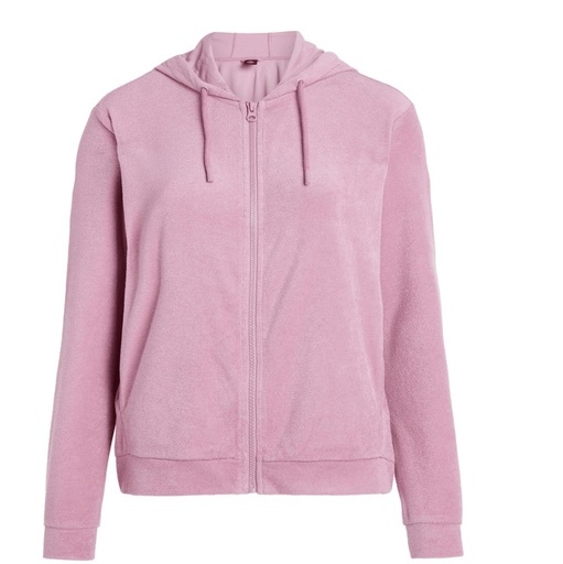 PRO WMN NXGMAYON FULL ZIP HD DUSKY ROSE