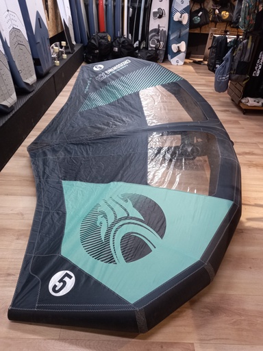 [WING2M001] CROSSWING X3 BLACK/CYAN 5m (used)