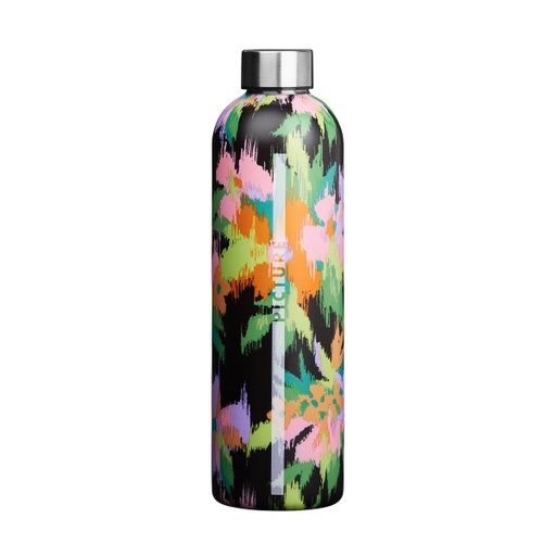 [ACC150PB] MAHEN VACUUM BOTTLE ABSTRACT FLOWER