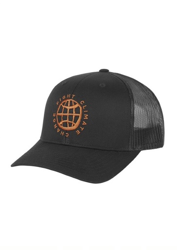 [SB198PA] ANKERTON TRUCKER CAP A BLACK