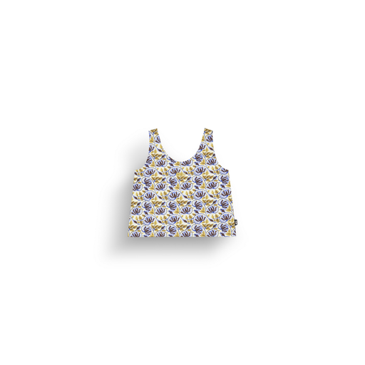 SILYA PRINTED TANK A ALPINE THISTLE PRINT
