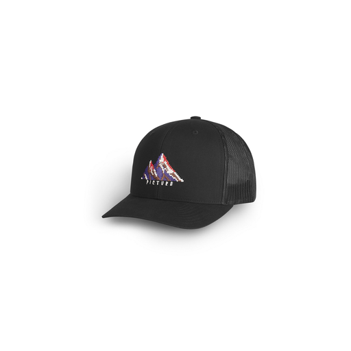 [SB0270P] ZEPHYR TRUCKER CAP A BLACK