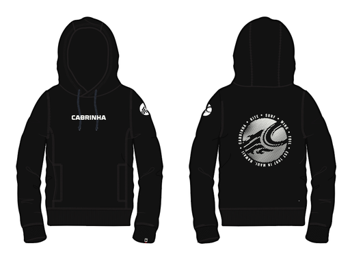 TRAMA HOODED SWEAT BLACK