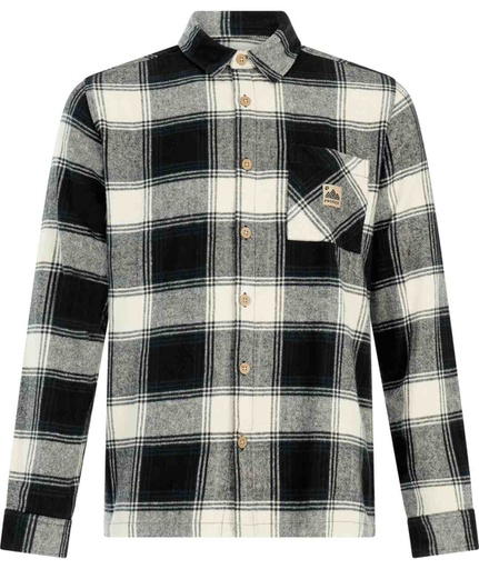 M LUNDER OUTDOOR OVERSHIRT TRUE BLACK