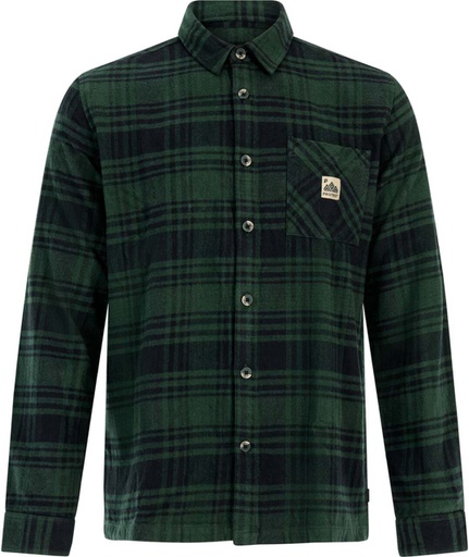 M LUNDER OUTDOOR OVERSHIRT KALE GREEN